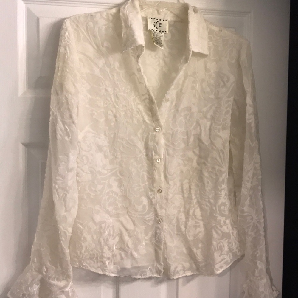 Ivory blouse